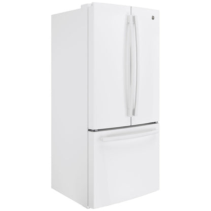 GE GWE19JGLWW French Door Refrigerator