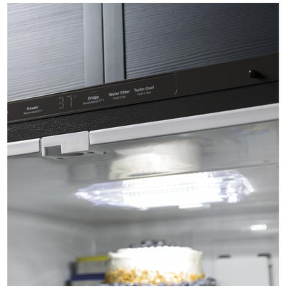 GE GWE19JGLWW French Door Refrigerator