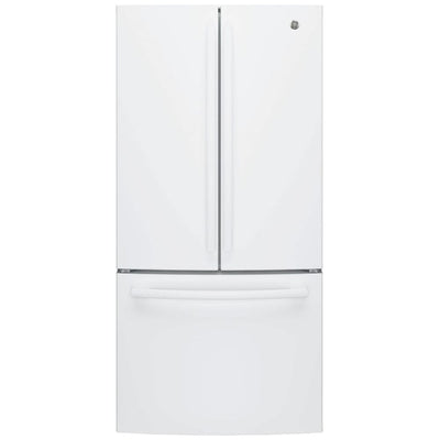 GE GWE19JGLWW French Door Refrigerator