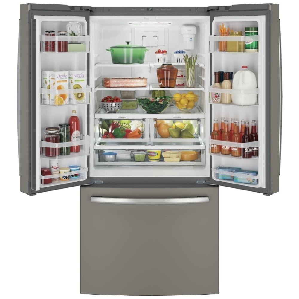 GE GWE19JMLES French Door Refrigerator