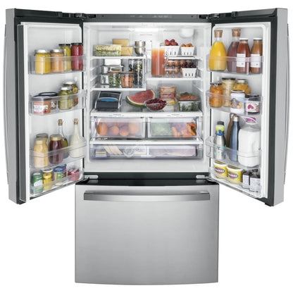 GE GWE22JYMFS French Door Refrigerator