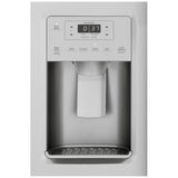 GE GZS22IYNFS Side by Side Counter Depth Refrigerator, 36 inch Width, Counter Depth, Ice Dispenser (Thru Door), Water Dispenser (Exterior), 21.8 cu. ft. Capacity, Stainless Steel colour