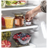 GE GZS22IYNFS Side by Side Counter Depth Refrigerator, 36 inch Width, Counter Depth, Ice Dispenser (Thru Door), Water Dispenser (Exterior), 21.8 cu. ft. Capacity, Stainless Steel colour