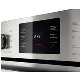 Bosch 500 Series Single Wall Oven 30'' Stainless Steel HBL5451UC (handle)