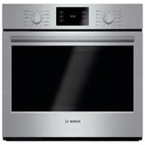 Bosch 500 Series Single Wall Oven 30'' Stainless Steel HBL5451UC