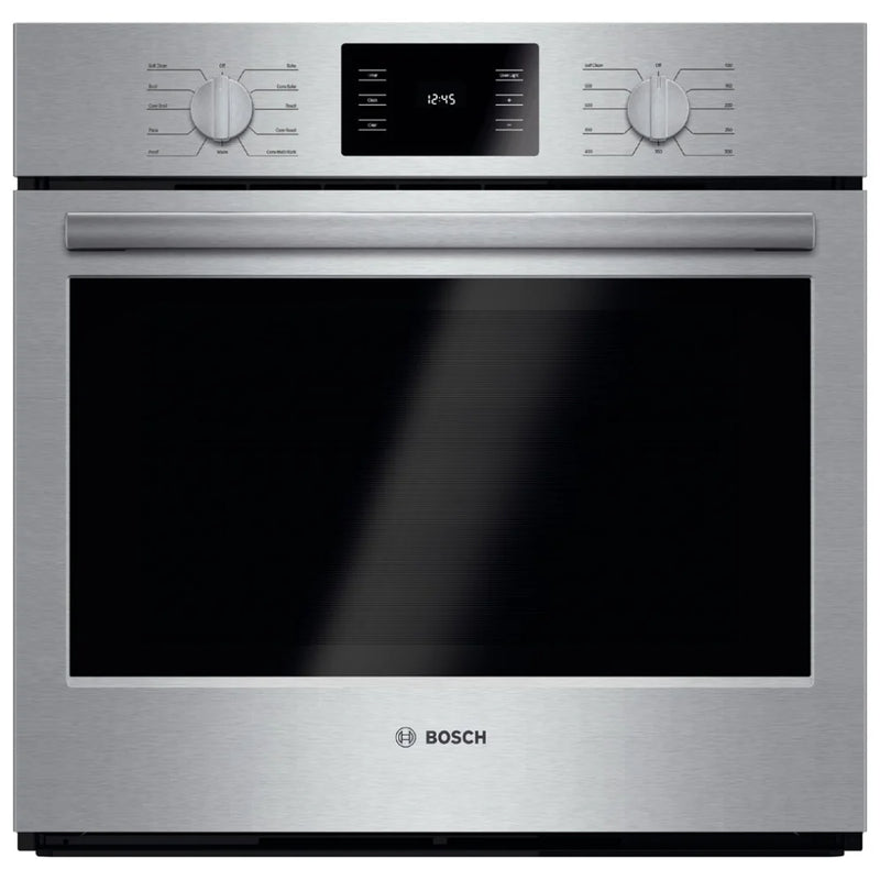 Bosch 500 Series HBL5451UC Single Wall Oven, 30 inch Exterior Width, Convection, Self Clean, 4.6 cu. ft. Capacity, Stainless Steel colour