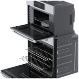 Bosch 500 Series HBL5754UC Microwave Wall Oven Combo, 30 inch Exterior Width, Convection, Self Clean, 6.2 cu. ft. Capacity, Temperature Probe, Stainless Steel colour