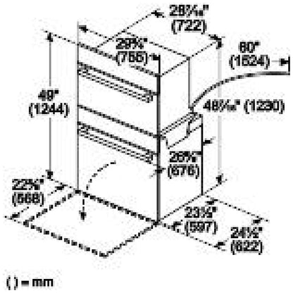 500 Series, Combination Speed Oven, 30'' HBL5754UC
