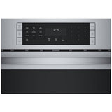 Bosch 500 Series HBL5754UC Microwave Wall Oven Combo, 30 inch Exterior Width, Convection, Self Clean, 6.2 cu. ft. Capacity, Temperature Probe, Stainless Steel colour