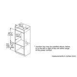 Bosch 500 Series HBL57M52UC Microwave Wall Oven Combo, 30 inch Exterior Width, One Oven Convection, One Oven Self Clean, 6.2 cu. ft. Capacity, Stainless Steel colour