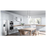 Bosch 500 Series HBL57M52UC Microwave Wall Oven Combo, 30 inch Exterior Width, One Oven Convection, One Oven Self Clean, 6.2 cu. ft. Capacity, Stainless Steel colour