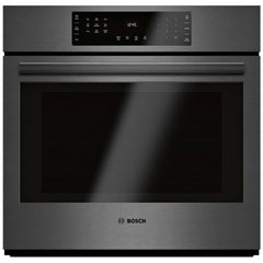 800 Series Single Wall Oven 30'' Black Stainless Steel HBL8443UC
