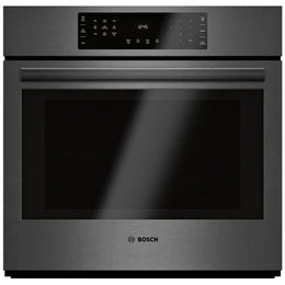 800 Series Single Wall Oven 30'' Black Stainless Steel HBL8443UC