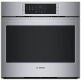 Bosch 800 Series Single Wall Oven 30'' Stainless Steel HBL8454UC