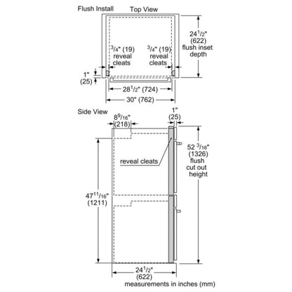 800 Series, Double Wall Oven, 30'' HBL8642UC