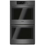 Bosch 800 Series Double Wall Oven | 30'' HBL8642UC | Front view
