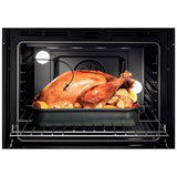 Bosch 800 Series HBL8651UC Double Wall Oven, 30 inch Exterior Width, One Oven Convection, Both Ovens Self Clean, 9.2 cu. ft. Capacity, Temperature Probe, Stainless Steel colour