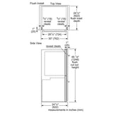 Bosch 800 Series HBL8753UC Microwave Wall Oven Combo Speed Oven, 30 inch Exterior Width, True Convection, One Oven Self Clean, 6.2 cu. ft. Capacity, Temperature Probe, Wifi Enabled, Stainless Steel colour