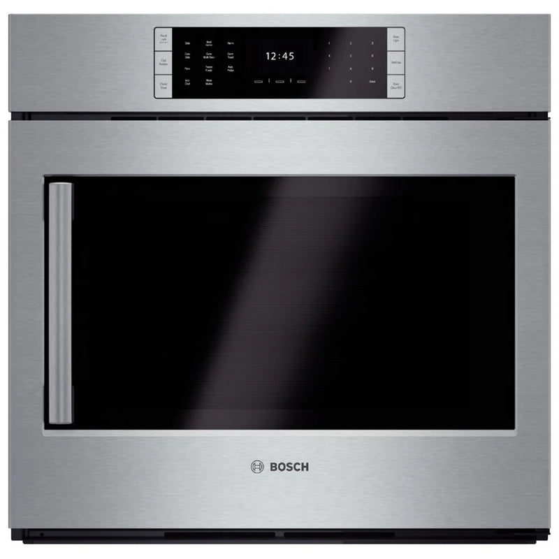 Bosch Benchmark Series HBLP451RUC Single Wall Oven, 30 inch Exterior Width, Convection, Self Clean, 4.6 cu. ft. Capacity, Temperature Probe, Stainless Steel colour