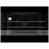 Bosch Benchmark Series HBLP651RUC Double Wall Oven, 30 inch Exterior Width, Both Ovens Convection, Both Ovens Self Clean, 9.2 cu. ft. Capacity, Temperature Probe, Stainless Steel colour
