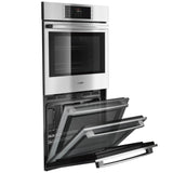 Bosch Benchmark Series HBLP651UC Double Wall Oven, 30 inch Exterior Width, Both Ovens Convection, Both Ovens Self Clean, 9.2 cu. ft. Capacity, Temperature Probe, Stainless Steel colour