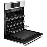 Bosch 800 Series HBN8451UC Single Wall Oven, True Convection, Self Clean, 3.9 cu. ft. Capacity, Temperature Probe, Stainless Steel colour