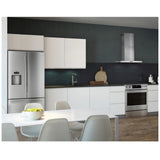 Bosch 500 Series HCB50651UC Range Hood, 30 inch Exterior Width, Wall Mounted, 600 CFM, Halogen , Aluminum Mesh Filter, Stainless Steel colour