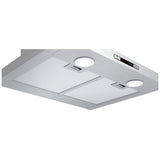 Bosch 300 Series HCP34E52UC Range Hood, 24 inch Exterior Width, Wall Mounted, 300 CFM, LED, Aluminum Mesh Filter, Stainless Steel colour