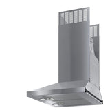 Bosch 300 Series HCP34E52UC Range Hood, 24 inch Exterior Width, Wall Mounted, 300 CFM, LED, Aluminum Mesh Filter, Stainless Steel colour