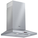 Bosch 300 Series HCP34E52UC Range Hood, 24 inch Exterior Width, Wall Mounted, 300 CFM, LED, Aluminum Mesh Filter, Stainless Steel colour