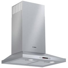 Bosch 300 Series HCP34E52UC Range Hood, 24 inch Exterior Width, Wall Mounted, 300 CFM, LED, Aluminum Mesh Filter, Stainless Steel colour