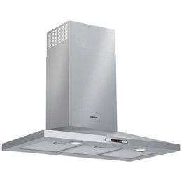 Bosch 300 Series HCP36E52UC Range Hood, 36 inch Exterior Width, Wall Mounted, 300 CFM, LED, Aluminum Mesh Filter, Stainless Steel colour