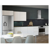 Bosch 500 Series HCP50652UC Range Hood, 30 inch Exterior Width, 600 CFM, Halogen , Aluminum Mesh Filter, Stainless Steel colour