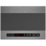Bosch 800 Series HCP80641UC Range Hood, 30 inch Exterior Width, 600 CFM, Halogen , Aluminum Mesh Filter, Black Stainless Steel colour