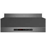 Bosch 800 Series HCP86641UC Range Hood, 36 inch Exterior Width, Wall Mounted, 600 CFM, Halogen , Aluminum Mesh Filter, Black Stainless Steel colour