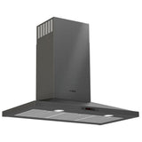 Bosch 800 Series HCP86641UC Range Hood, 36 inch Exterior Width, Wall Mounted, 600 CFM, Halogen , Aluminum Mesh Filter, Black Stainless Steel colour