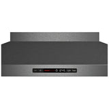 Bosch 800 Series HCP86641UC Range Hood, 36 inch Exterior Width, Wall Mounted, 600 CFM, Halogen , Aluminum Mesh Filter, Black Stainless Steel colour