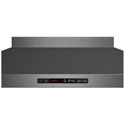 800 Series, Wall Mount Range Hoods, 36'', Black Stainless Steel HCP86641UC