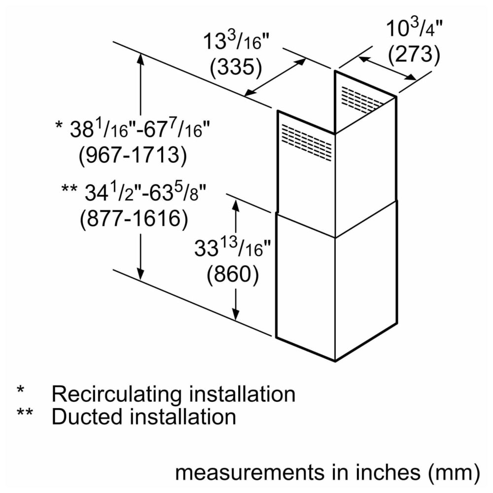 Bosch HCPEXT4UC Duct Extension Kit