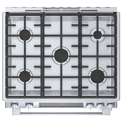 800 Series Dual Fuel Slide in Ranges, Stainless Steel HDI8056C