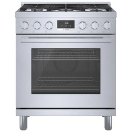 Bosch 800 Series 30" Dual Fuel Range HDS8055C - Stainless Steel - Canada