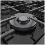 Bosch 800 Series Dual Fuel Range HDS8645C | 36" Black Stainless Steel