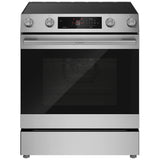 Bosch 300 Series HEF3050MC Electric Range, 5.8 cu. ft. Capacity, 30 inch Exterior Width, True Convection, 5 Burners, Storage Drawer, Air Fry, Steam & Self Clean, 3,300 W Highest Element, Stainless Steel colour, Home Connect™