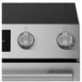 Bosch 300 Series HEF3050MC Electric Range, 5.8 cu. ft. Capacity, 30 inch Exterior Width, True Convection, 5 Burners, Storage Drawer, Air Fry, Steam & Self Clean, 3,300 W Highest Element, Stainless Steel colour, Home Connect™