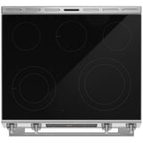 Bosch 300 Series HEF3050MC Electric Range, 5.8 cu. ft. Capacity, 30 inch Exterior Width, True Convection, 5 Burners, Storage Drawer, Air Fry, Steam & Self Clean, 3,300 W Highest Element, Stainless Steel colour, Home Connect™