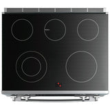 Bosch 800 Series HEI8056C Electric Range, 4.6 cu. ft. Capacity, 30 inch Exterior Width, True Convection, 5 Burners, Warming Drawer, Air Fry, Self Clean, 3,200 W Highest Element, Stainless Steel colour