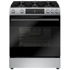 Bosch HGF1050MUC Gas Range, 5.8 cu. ft. Capacity, 30 inch Exterior Width, Self Clean, Convection, 5 Burners