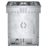 Bosch 800 Series HGI8056UC Gas Range, 4.8 cu. ft. Capacity, 30 inch Exterior Width, Self Clean, True Convection, 5 Burners, Warming Drawer, 18,000 BTU Highest Burner, Stainless Steel colour
