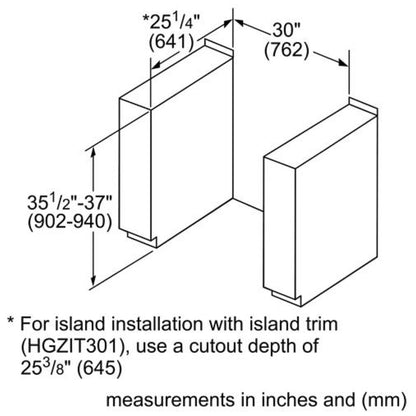 800 Series, Gas Slide-in Ranges, 30'', Stainless Steel HGI8056UC