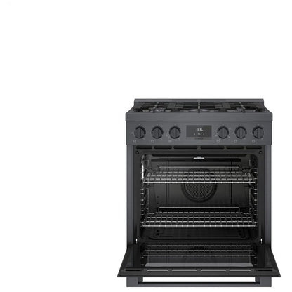 800 Series, Gas Freestanding Ranges, 30'', Black Stainless Steel HGS8045UC
